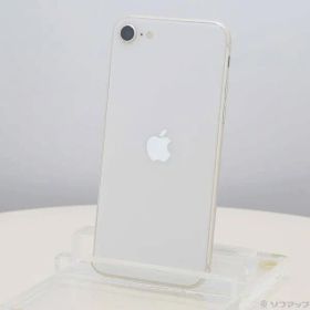 ソフマップ 〔中古品〕 iPhone SE 第3世代 64GB スターライト MMYD3J／A SIMフリー【198】