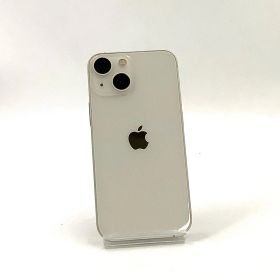 【全額返金保証】【最速発送】 iPhone 13 mini 128GB スターライト SIMフリー 白ロム 動作確認済 75%
