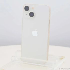 ソフマップ 〔中古品〕 iPhone13 mini 128GB スターライト NLJE3J／A SIMフリー【305】