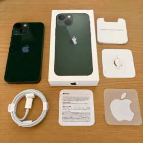 iPhone 13mini グリーン 本体 128gb SIMフリー 箱付き