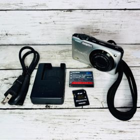【動作良好】CASIO デジタルカメラ EXILIM EX-ZR10 シルバー