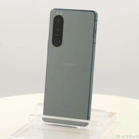 【中古】SONY(ソニー) Xperia 5 III 128GB グリーン SO-53B docomo SIMフリー 【368-ud】