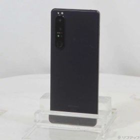 【中古】SONY(ソニー) Xperia 1 III 256GB フロストパープル SO-51B docomoロック解除SIMフリー 【377-ud】