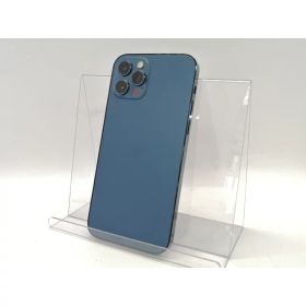 【中古】Apple docomo 【SIMロック解除済み】 iPhone 12 Pro 128GB パシフィックブルー MGM83J/A【大宮東口】保証期間1週間【ランクC】