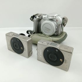 ジャンク品 キヤノン パワーショット S1 IS IXYフィルム 3台/E-2817✔