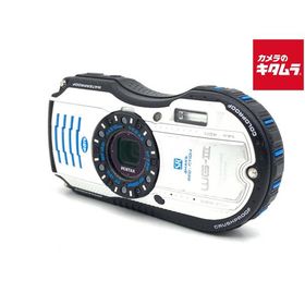 【中古】 【並品】 ペンタックス Optio WG-3 ホワイト・ブルー