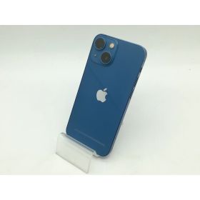 【中古】Apple 国内版 【SIMフリー】 iPhone 13 mini 256GB ブルー MLJN3J/A【OSU301】保証期間1ヶ月【ランクC】