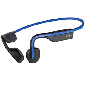 Shokz OpenMove 骨伝導イヤホン bluetooth ワイヤレス オーフ?ンイヤーヘッドホン スポーツ用 ブルー