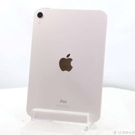 〔中古〕Apple(アップル) iPad mini 第6世代 64GB ピンク MLWL3J／A Wi-Fi〔349-ud〕