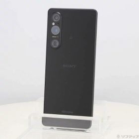 【中古】SONY(ソニー) Xperia 1 V 256GB ブラック SO-51D docomo SIMフリー 【269-ud】