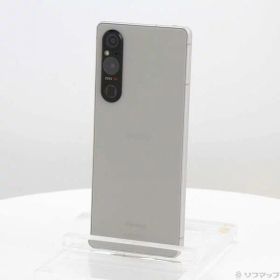 【中古】SONY(ソニー) Xperia 1 V 256GB プラチナシルバー SO-51D docomo SIMフリー 【377-ud】