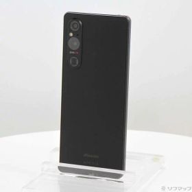 【中古】SONY(ソニー) Xperia 1 V 256GB ブラック SO-51D docomo SIMフリー 【377-ud】