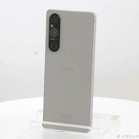 【中古】SONY(ソニー) Xperia 1 V 256GB プラチナシルバー SO-51D docomo SIMフリー 【198-ud】