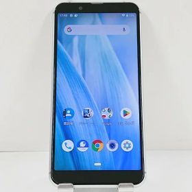 AQUOS sense3 basic 907SH SoftBank シルバー 送料無料 本体 c22197 【中古】