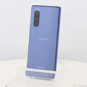ソフマップ 〔中古品〕 Xperia 5 64GB ブルー SO-01M docomoロック解除SIMフリー【305】
