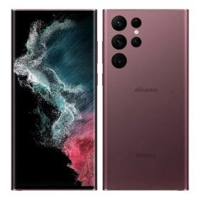 【中古】【安心保証】 Galaxy S22 Ultra SC-52C[256GB] docomo バーガンディ