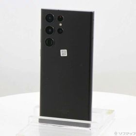 【中古】SAMSUNG(サムスン) Galaxy S22 Ultra 256GB ファントムブラック SCG14 au SIMフリー 【352-ud】