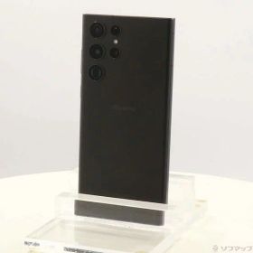 【中古】SAMSUNG(サムスン) Galaxy S22 Ultra 256GB ファントムブラック SC-52C docomo SIMフリー 【377-ud】