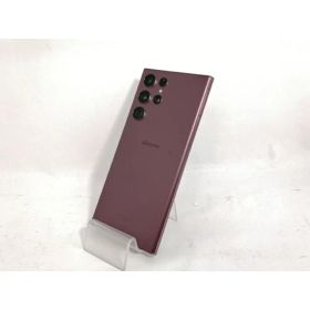 【中古】SAMSUNG docomo 【SIMフリー】 Galaxy S22 Ultra バーガンディ 12GB 256GB SC-52C【新宿】保証期間1ヶ月【ランクA】