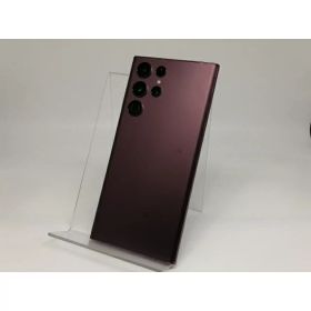 【中古】SAMSUNG au 【SIMフリー】 Galaxy S22 Ultra バーガンディ 12GB 256GB SCG14【日本橋3】保証期間1ヶ月【ランクB】