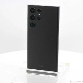 【中古】SAMSUNG(サムスン) Galaxy S22 Ultra 256GB ファントムブラック SCG14 au SIMフリー 【258-ud】