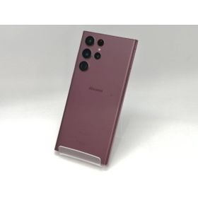 【中古】SAMSUNG docomo 【SIMフリー】 Galaxy S22 Ultra バーガンディ 12GB 256GB SC-52C【浜松駅前】保証期間1ヶ月【ランクB】