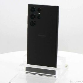 【中古】SAMSUNG(サムスン) Galaxy S22 Ultra 256GB ファントムブラック SC-52C docomo SIMフリー 【348-ud】