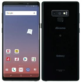 【中古】Bランク【やや傷や汚れあり】 SIMフリー SC-01L SAMSUNG Galaxy Note9 ブラック 本体のみ 利用制限〇(白ロム) 送料無料