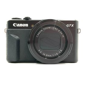 【全額返金保証】【最速発送】Canon コンパクトデジタルカメラ PowerShot G7 X Mark II 美品 動作確認済
