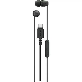 SONY IEREX15CBZ イヤホン カナル型 USB type-C ブラック IER-EX15C BZ ［USB］
