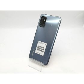 【中古】Xiaomi SoftBank 【SIMフリー】 Redmi Note 10T アジュールブラック 4GB 64GB A101XM【府中ル・シーニュ】保証期間1ヶ月【ランクA】