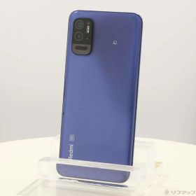 【中古】Xiaomi(シャオミ) Redmi Note 10T 64GB ナイトタイムブルー XMSAC1 Softbank SIMフリー 【352-ud】
