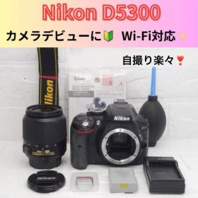 Nikon D5300☆Wi-Fi対応搭載☆一眼レフカメラ☆バイアリングモニター