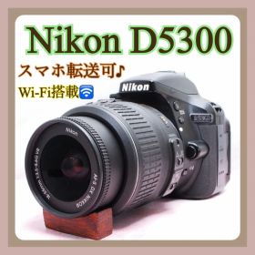 ✨人気の高画質モデル✨Nikon D5300❤️一眼レフ Wi-Fi搭載