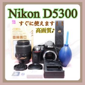 ✨高性能・人気モデル✨Nikon D5300❤️高画質・Wi-Fi搭載♪