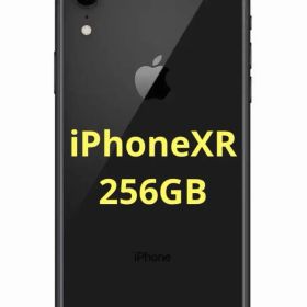 iPhone XR 256GB ブラック SIMロックあり 利用制限○