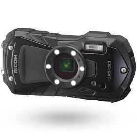 RICOH WG-80 BLACK リコー本格防水デジタルカメラ 14m防水 (連続2時間) 1.6m耐衝撃 防塵 -10℃耐寒 アウトドアで活躍するタフネスボディ CALSモード