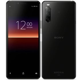 【中古】Cランク【傷や汚れあり】 SIMフリー SOV43 SONY Xperia 10 II ブラック 利用制限〇(白ロム) 送料無料