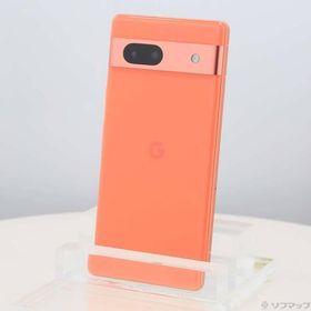 〔中古〕GOOGLE(グーグル) Google Pixel 7a 128GB コーラル GA04438-JP docomo SIMフリー〔269-ud〕