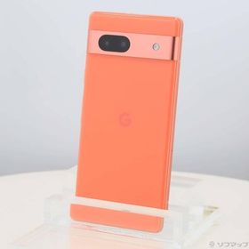 〔中古〕GOOGLE(グーグル) Google Pixel 7a 128GB コーラル GA04438-JP SIMフリー〔269-ud〕