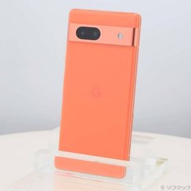 〔中古〕GOOGLE(グーグル) Google Pixel 7a 128GB コーラル GA04438-JP SIMフリー〔269-ud〕