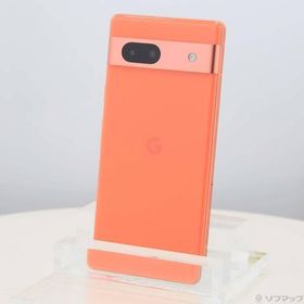 〔中古〕GOOGLE(グーグル) Google Pixel 7a 128GB コーラル GA04438-JP SIMフリー〔269-ud〕