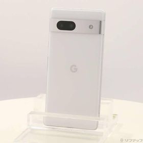 〔中古〕GOOGLE(グーグル) Google Pixel 7a 128GB スノー au SIMフリー〔377-ud〕