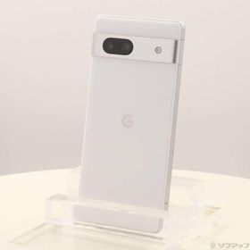 〔中古〕GOOGLE(グーグル) Google Pixel 7a 128GB スノー GA04274-JP docomo SIMフリー〔269-ud〕