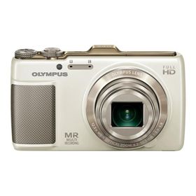 OLYMPUS デジタルカメラ SH-25MR ホワイト iHSテクノロジー GPS・電子コンパス内蔵 1600万画素 裏面照射型CMOS