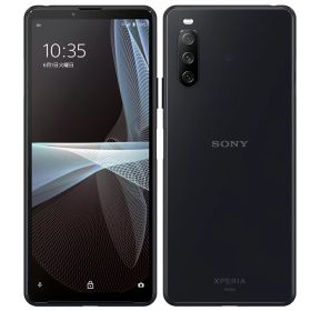 【中古】Bランク【やや傷や汚れあり】 SIMフリー SOG04 SONY Xperia 10 III ブラック 本体のみ 利用制限〇(白ロム) 送料無料