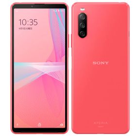 【中古】Bランク【やや傷や汚れあり】 SIMフリー SOG04 SONY Xperia 10 III ピンク 本体のみ 利用制限〇(白ロム) 送料無料