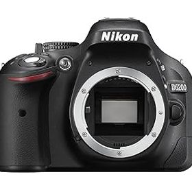 【中古】【39shop】Nikon★デジタル一眼レフカメラ D5200 ボディー ブラック D5200BK(非常に良い)