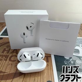 ◆【中古品】アップル Apple MXP93J/A エアポッズ AirPods 4 ワイヤレスイヤホン