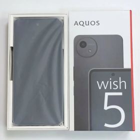 【箱付き新品未使用】AQUOS wish5 SH-52F 64GB スミ